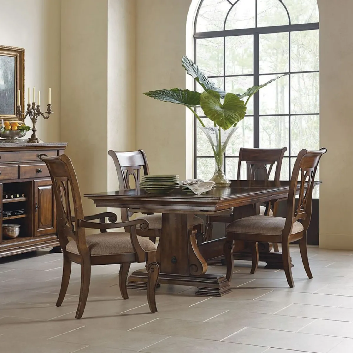 Dining Room Sets | Star Fumiture Portolone 5-Piece Rectangular Dining Room Set