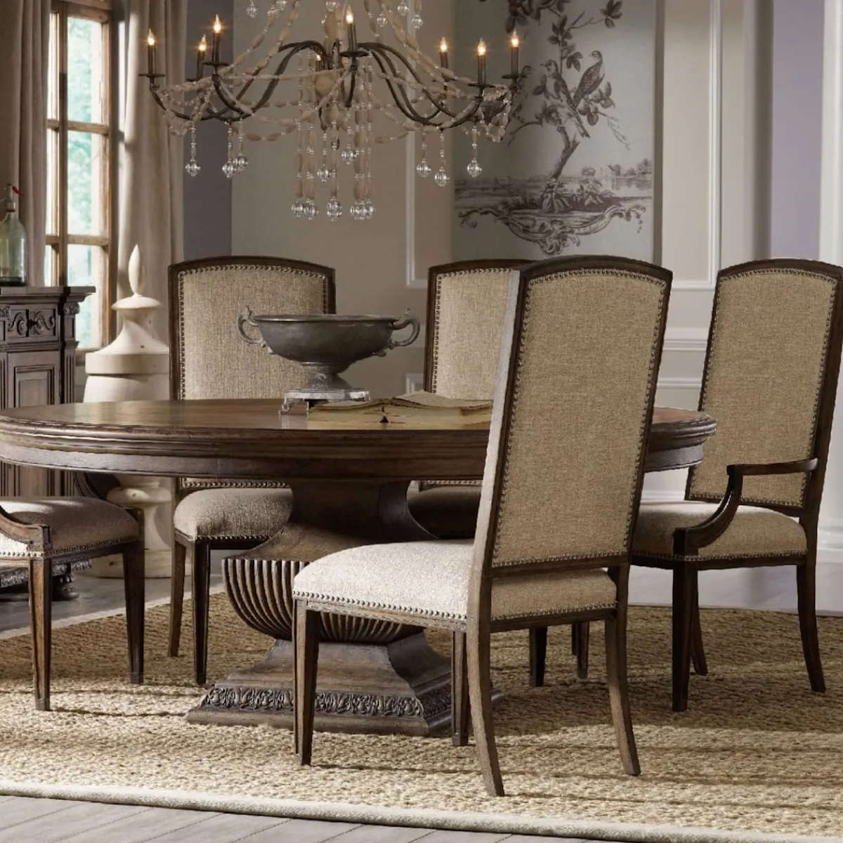 Dining Room Sets | Star Fumiture Rhapsody 5-Piece Round Dining Set