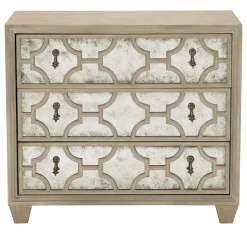 Nightstands | Star Fumiture Santa Barbara Mirrored Nightstand