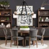 Dining Room Sets | Star Fumiture Santa Cruz 5-Piece Dining Set w/ Mindy Upholstered Side Chair