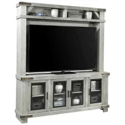 Wall Units | Tv Stands / Entertainment | Star Fumiture Sawyer 2PC Entertainment Wall - Grey