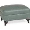Ottomans & Poufs | Star Fumiture Silver Lake Leather Ottoman