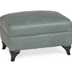 Ottomans & Poufs | Star Fumiture Silver Lake Leather Ottoman