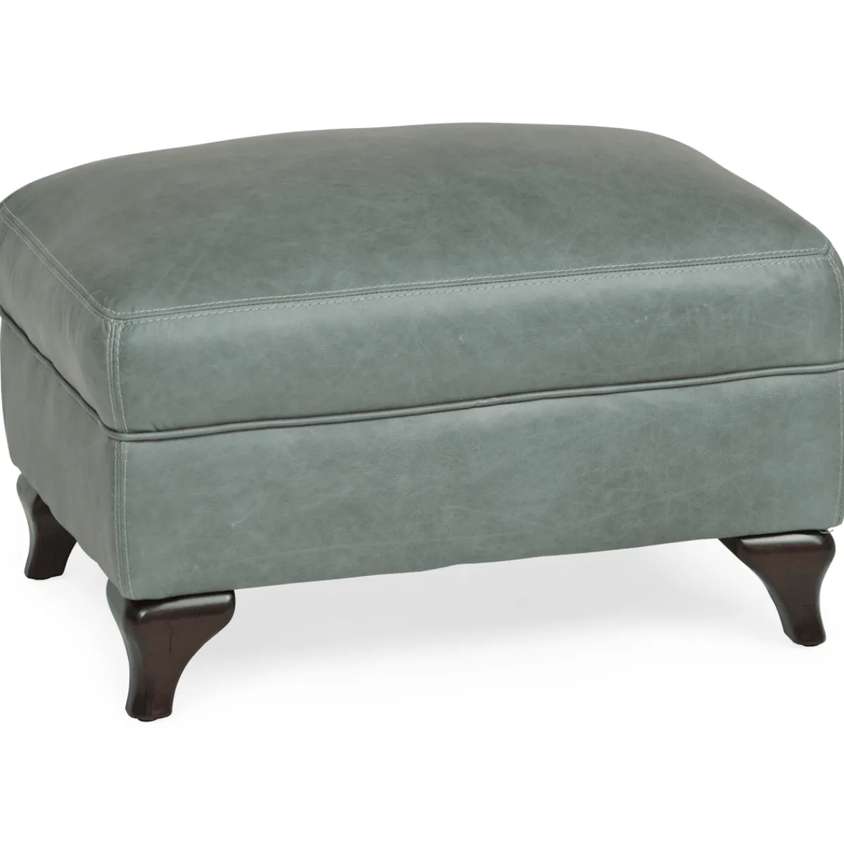Ottomans & Poufs | Star Fumiture Silver Lake Leather Ottoman