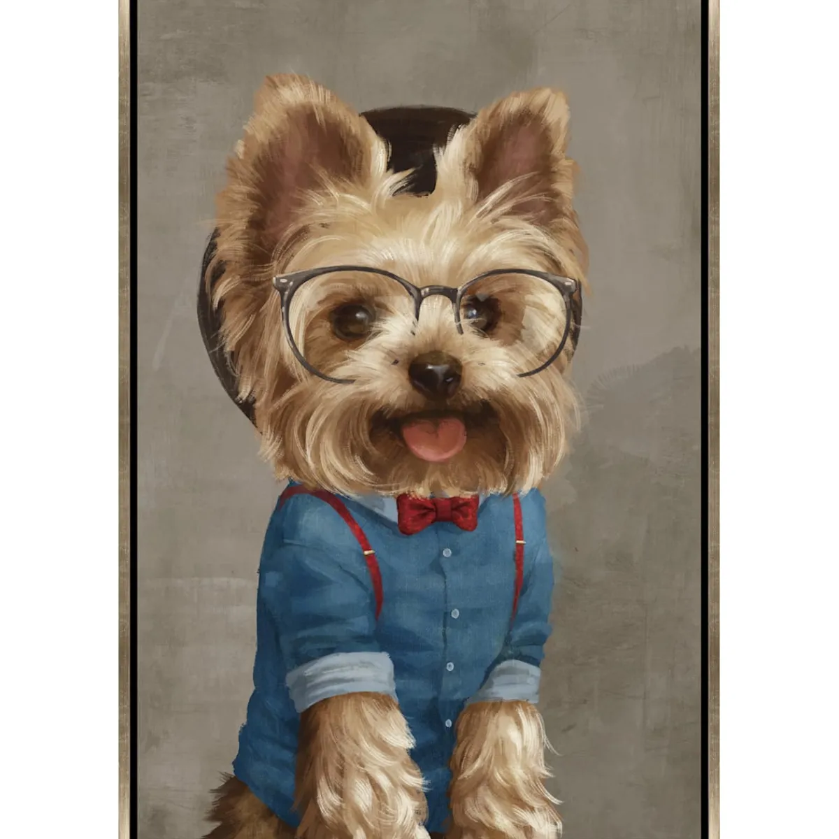 Wall Art | Star Fumiture Smart Pup I Wall Art