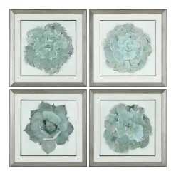 Wall Art | Star Fumiture Succulent Joy Framed Prints Set of 4