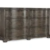 Dressers | Star Fumiture Traditions Six Drawer Dresser
