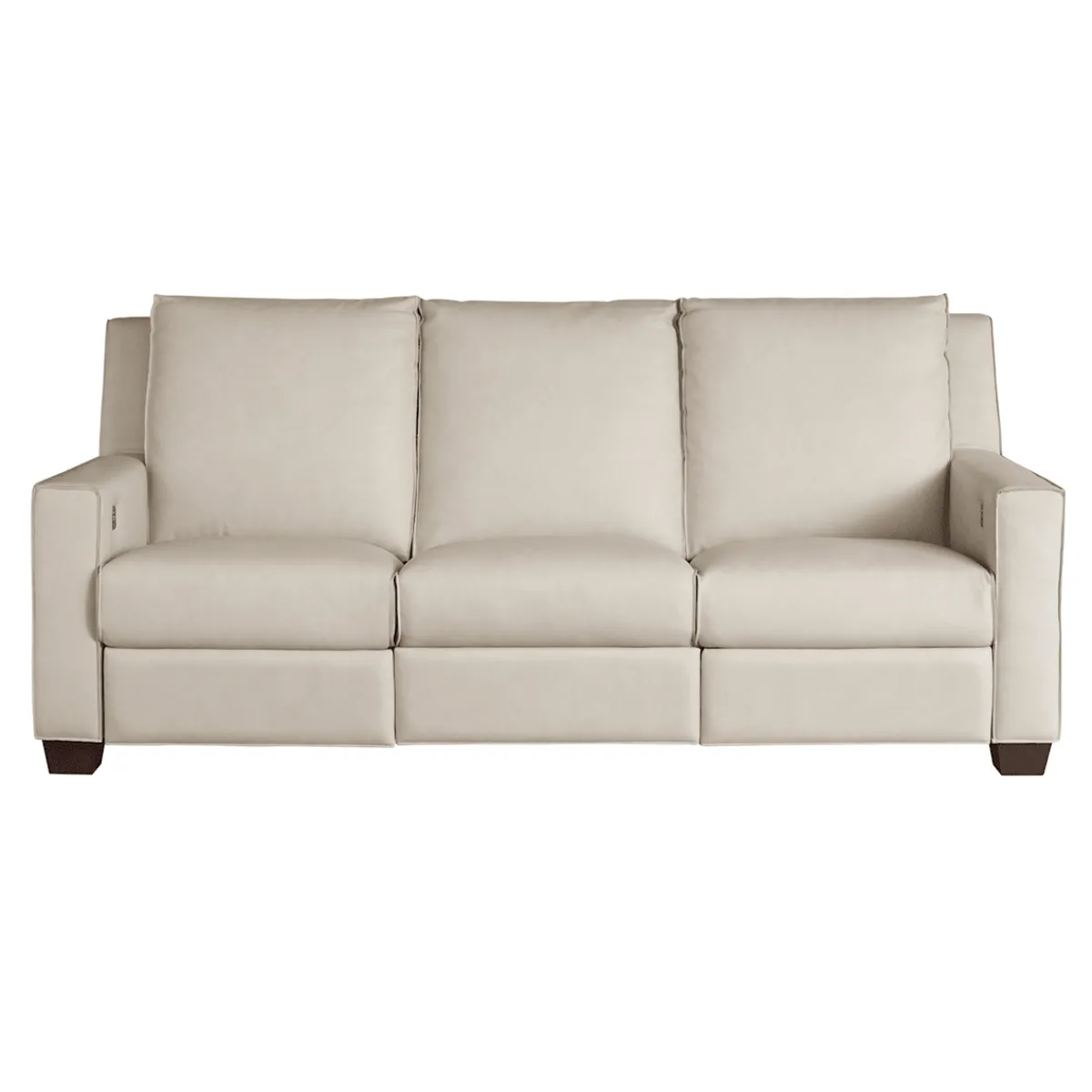 Sofas | Star Fumiture Tucker 2-Power Leather Sofa - Frost