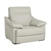 Recliners | Star Fumiture Urban Cement Leather Power Recliner