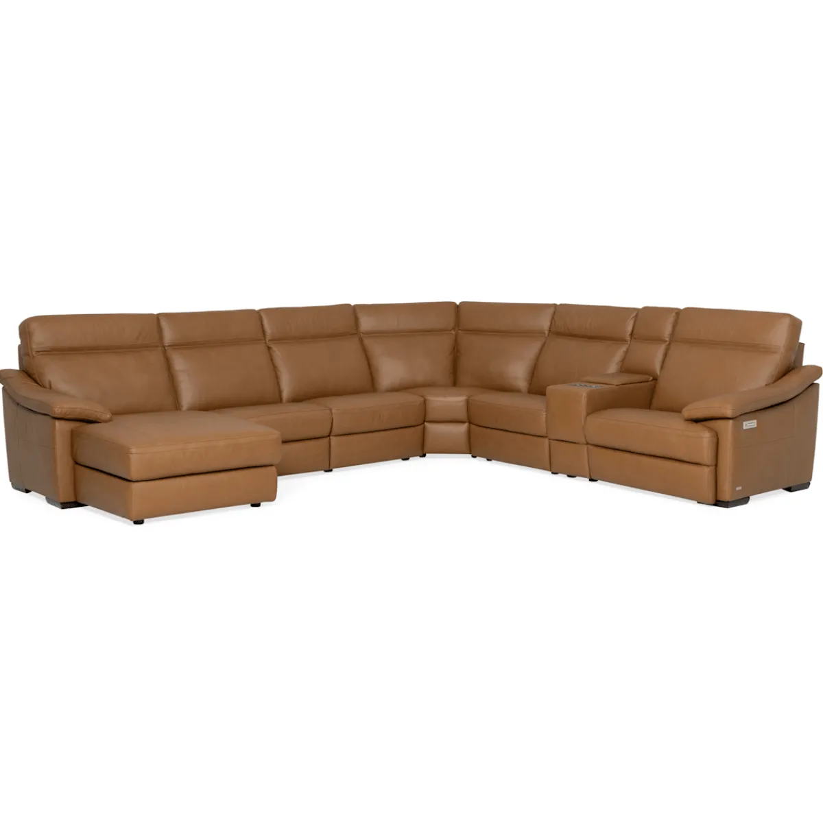 Sectionals | Star Fumiture Urban Saddle 7-Piece Sectional with LAF Chaise