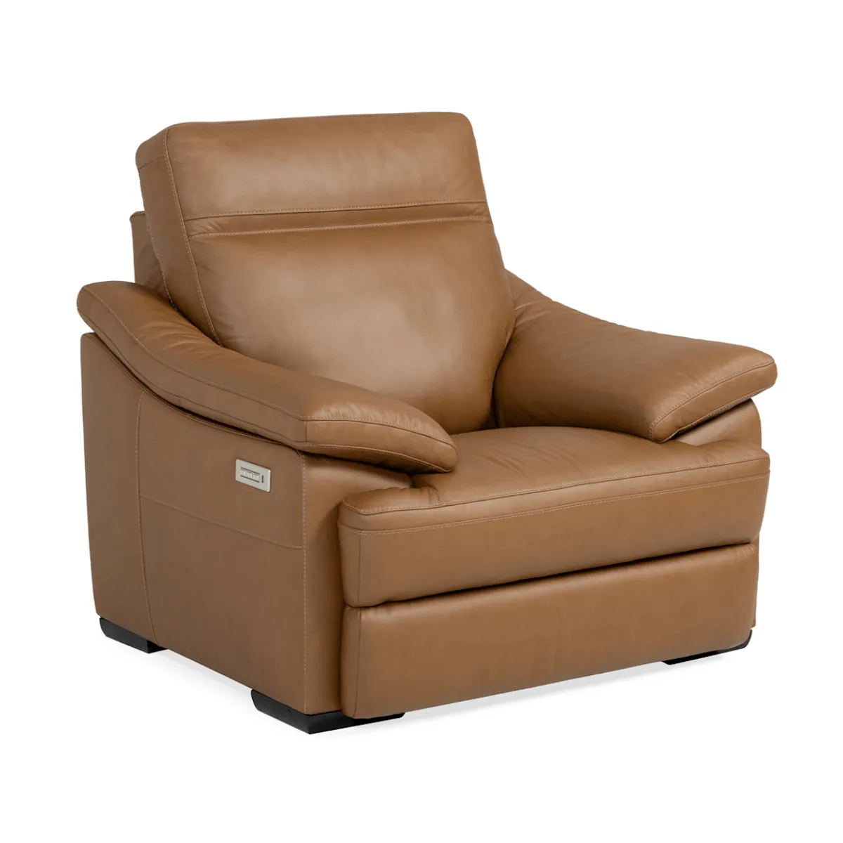 Recliners | Star Fumiture Urban Saddle Power Leather Recliner