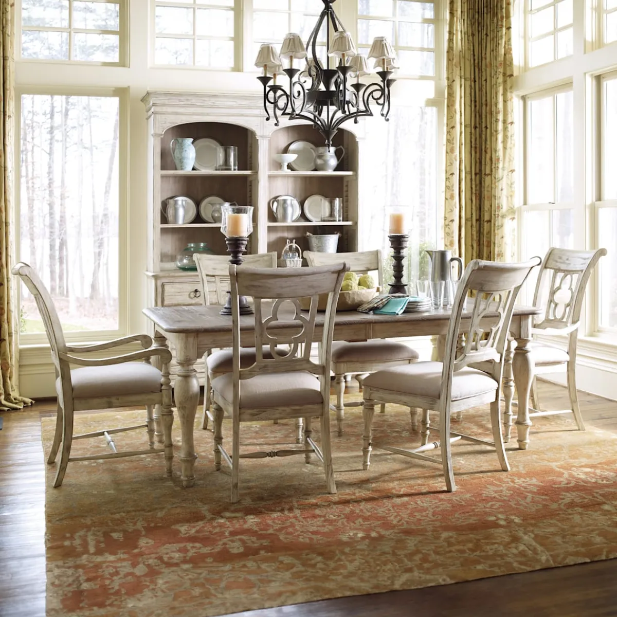 Dining Room Sets | Star Fumiture Weatherford 5-Piece Rectangular Dining Room Set