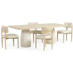 Dining Room Sets | Star Fumiture Zinnia 5-Piece Rectangular Dining Set