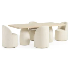 Dining Room Sets | Star Fumiture Zinnia 5-Piece Rectangular Dining Set